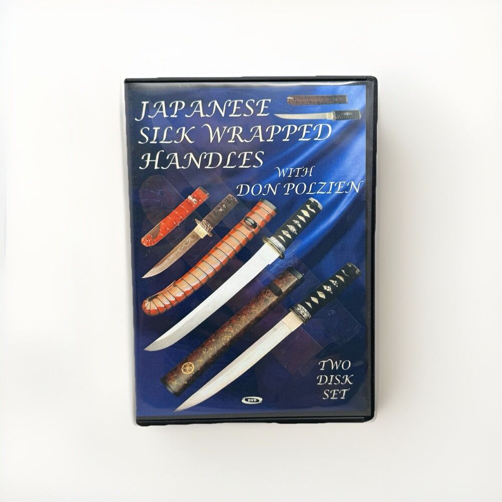 Japanese Silk Wrapped Handles Don Polzien 2 DVD Set Center Cross Instructional